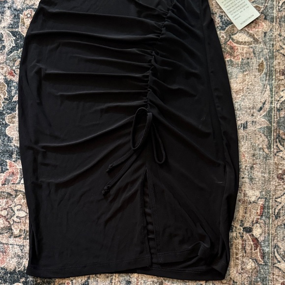 Jump Black Backless Ruched Dress - Picture 5 of 6